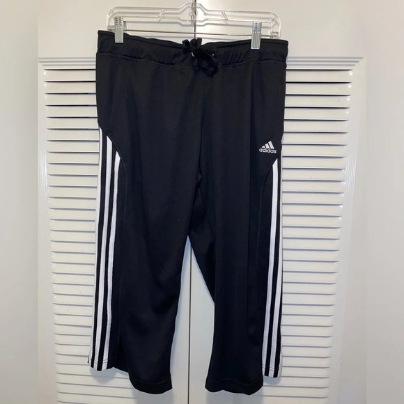 Adidas drawstring capri - Picture 1 of 4